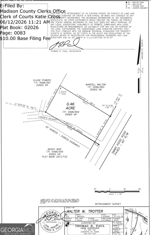 0 Sims Kidd RD