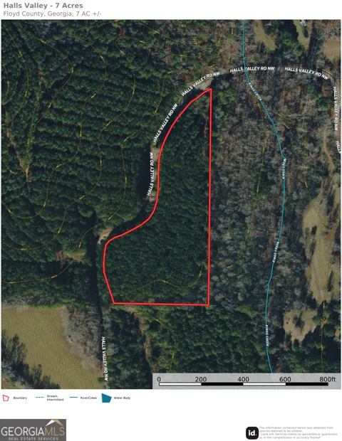 7 ACRES Halls Valley RD