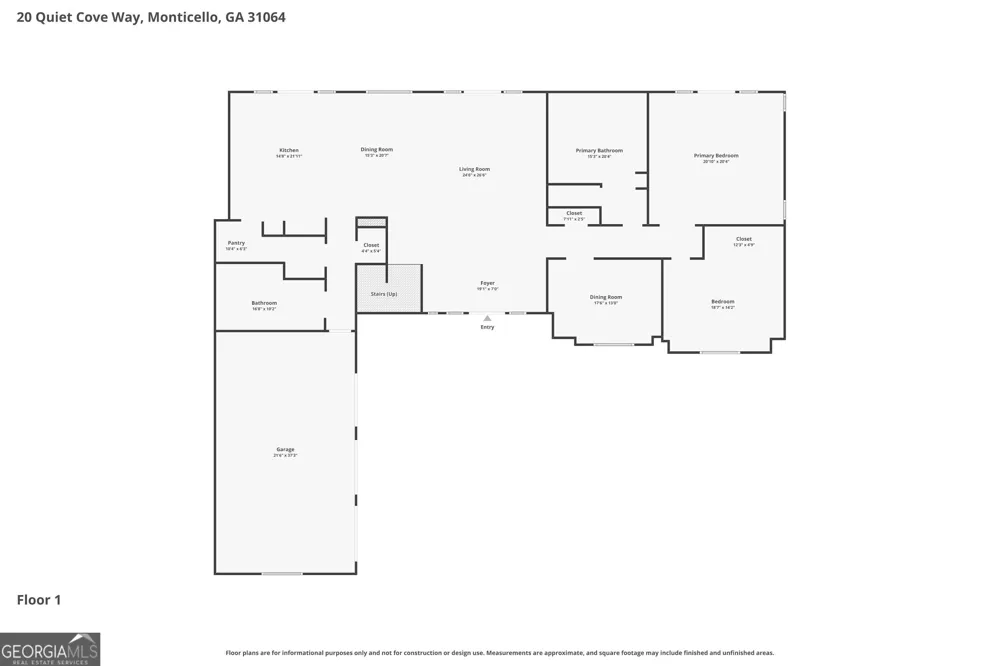20 Quiet Cove WAY Monticello, GA 31064