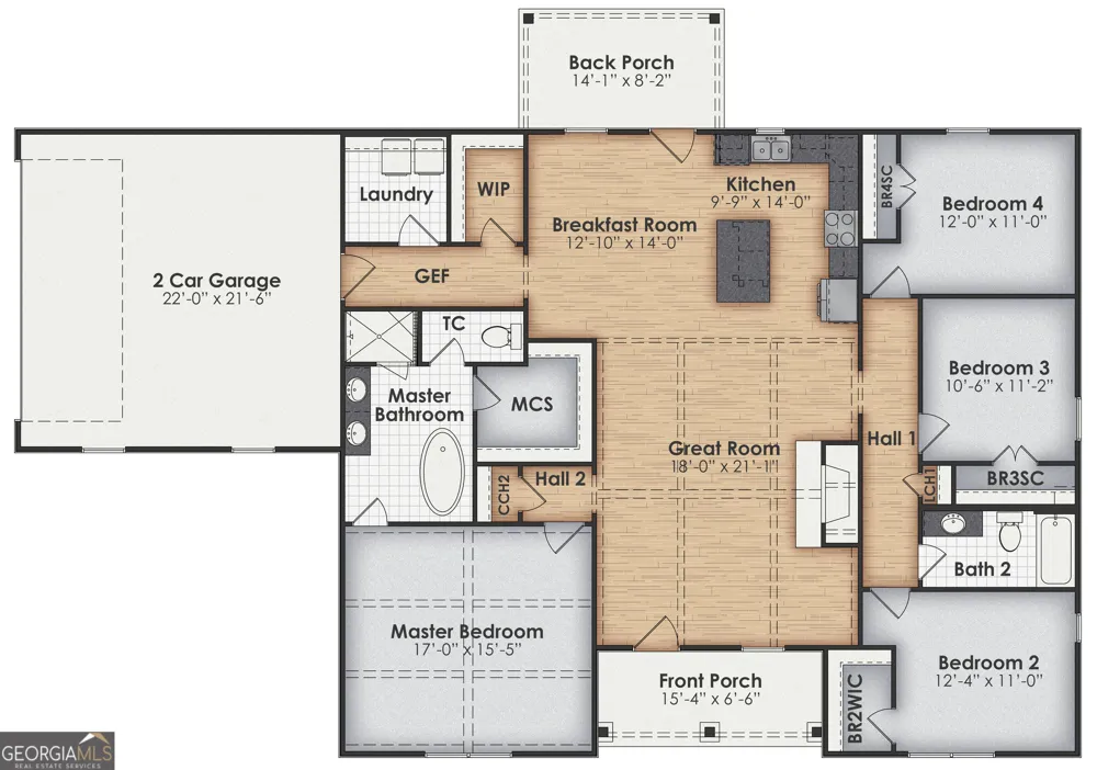 100 Chinaberry ST Pine Mountain, GA 31822