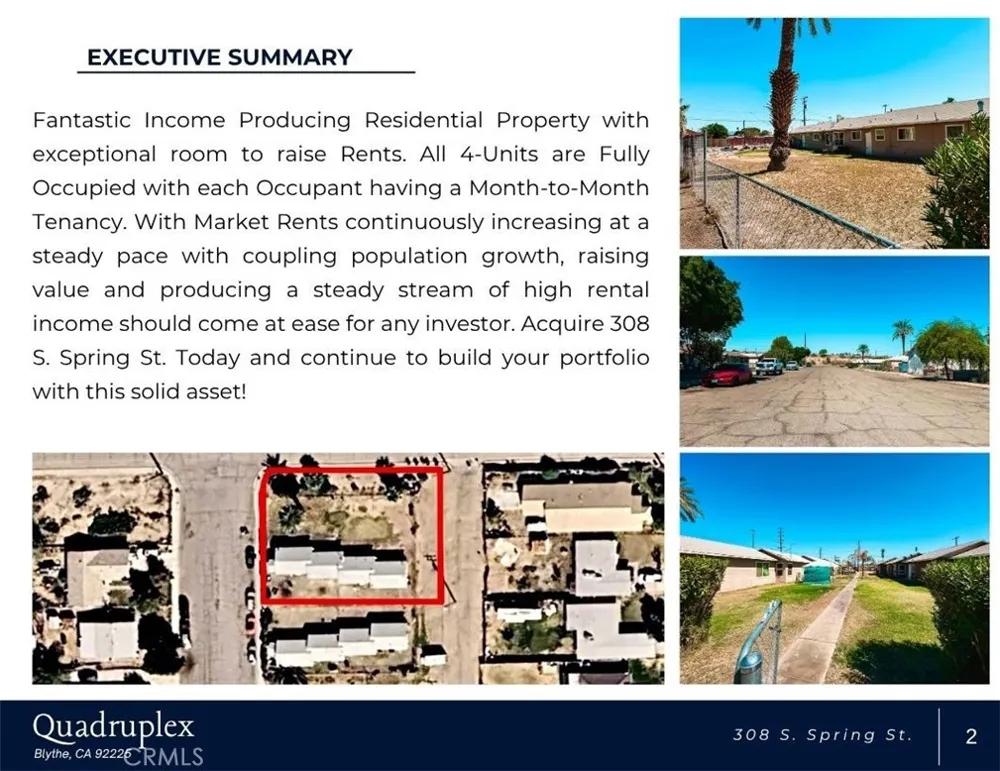 308 S Spring Street Blythe, CA 92225