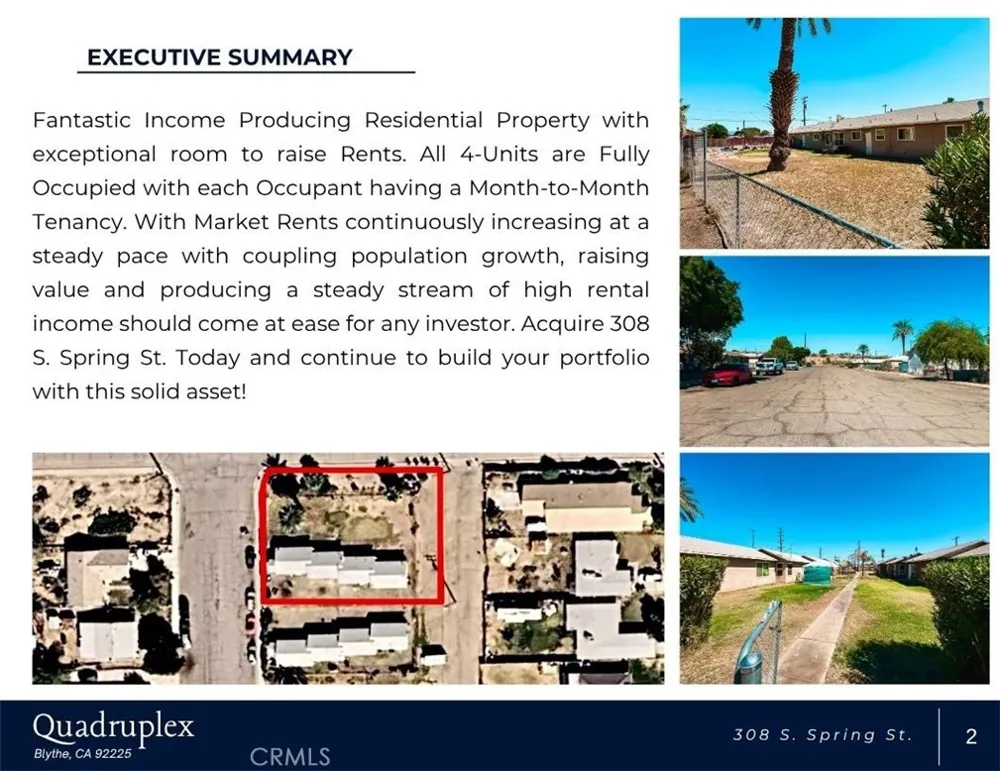 308 S Spring Street Blythe, CA 92225