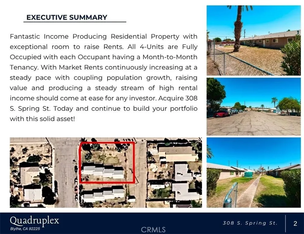 308 S Spring Street Blythe, CA 92225
