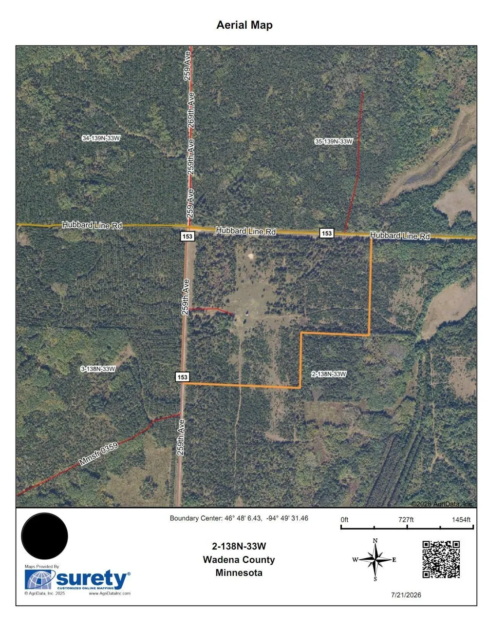 Tract 2 - 39794 259th Ave Menahga, MN 56464