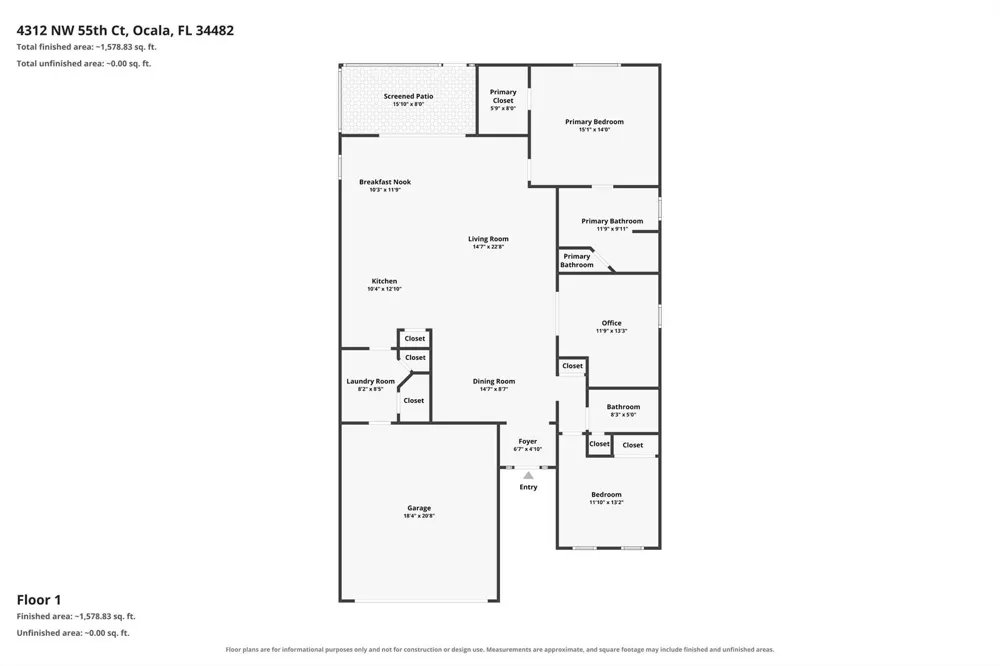 4312 NW 55th Court ocala, FL 34482