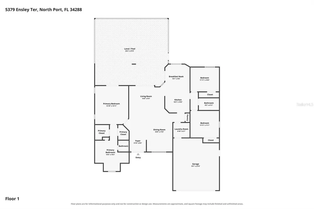 5379 ENSLEY TERRACE North Port, FL 34288
