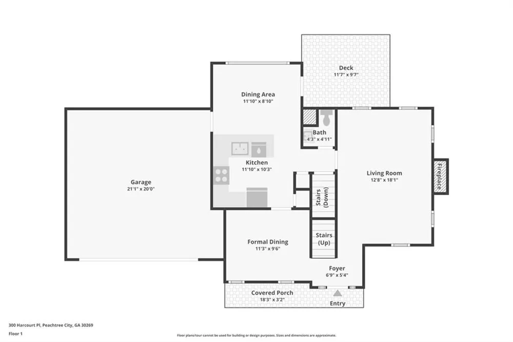 300 Harcourt Place Peachtree City, GA 30269