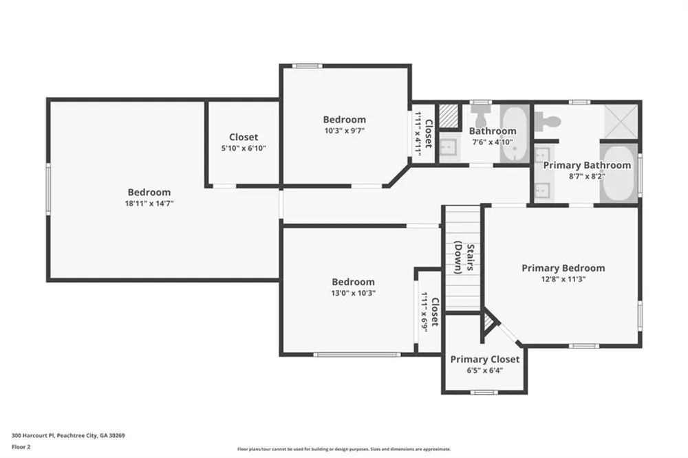 300 Harcourt Place Peachtree City, GA 30269