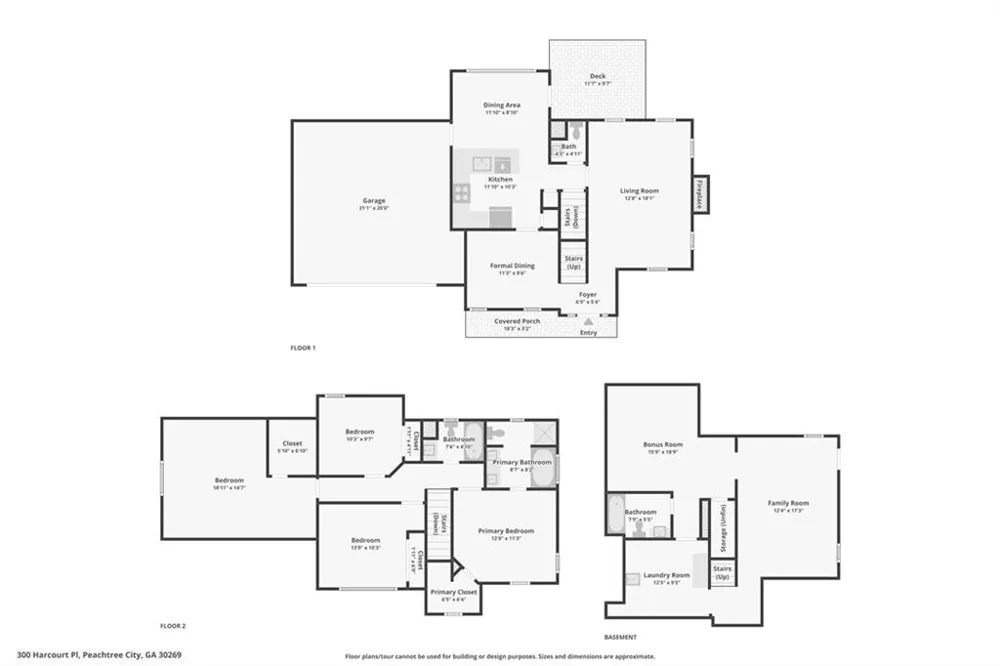 300 Harcourt Place Peachtree City, GA 30269
