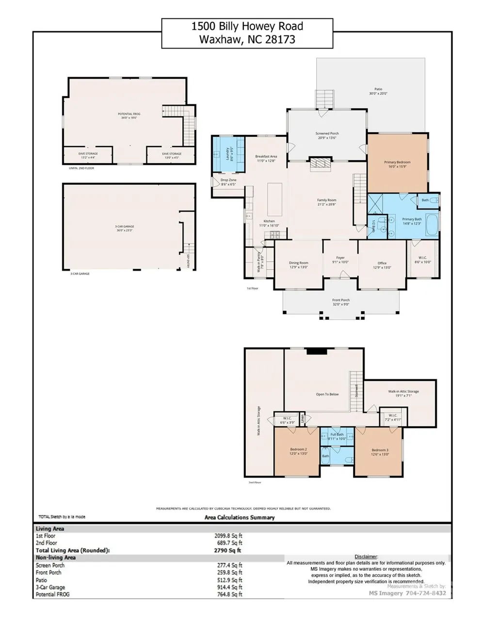 1500 Billy Howey Road Waxhaw, NC 28173