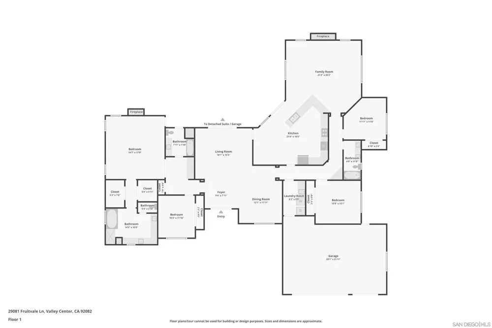 29081 Fruitvale Valley Center, CA 92082