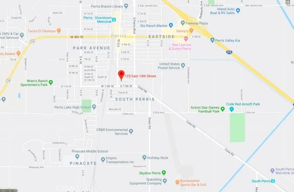 125 E 10th St Perris, CA 92570