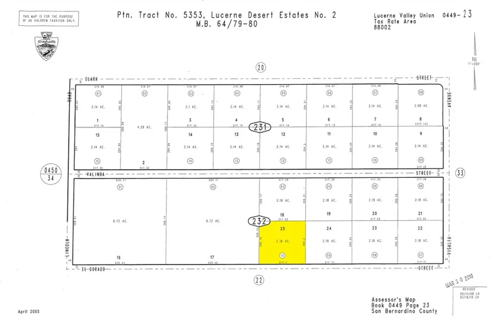 35530 El Dorado Lucerne Valley, CA 92356