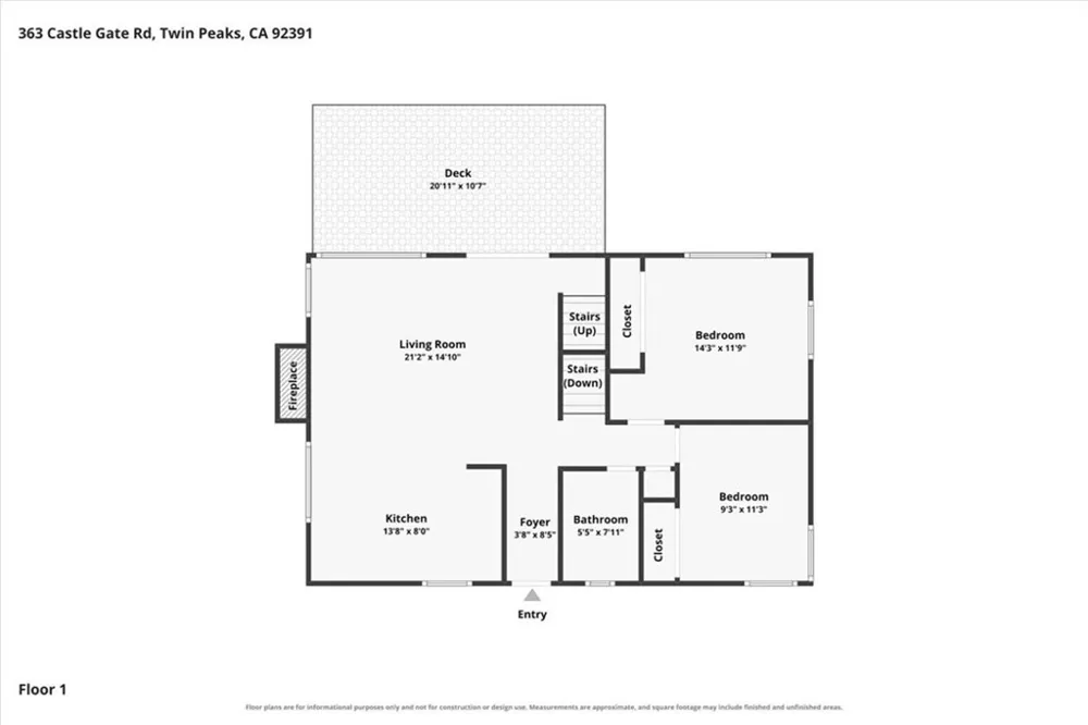 363 Castle Gate Lake Arrowhead, CA 92352