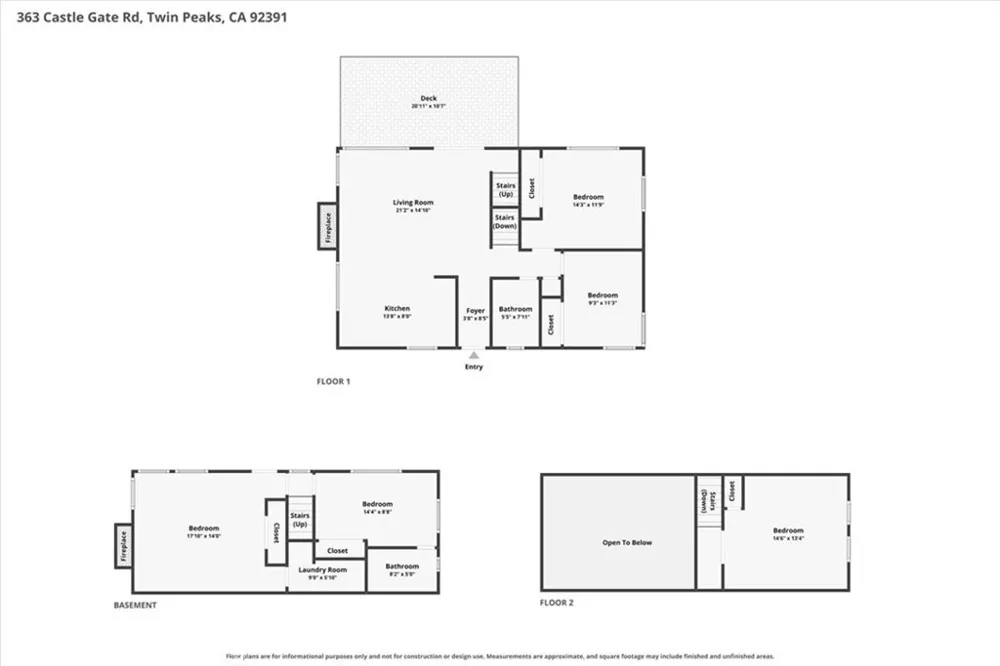363 Castle Gate Lake Arrowhead, CA 92352