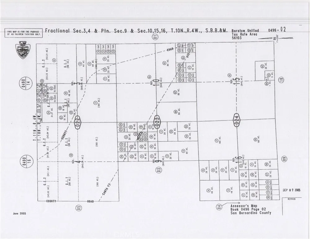 0496-023-51-0000 Santa Fe Avenue Hinkley, CA 92347