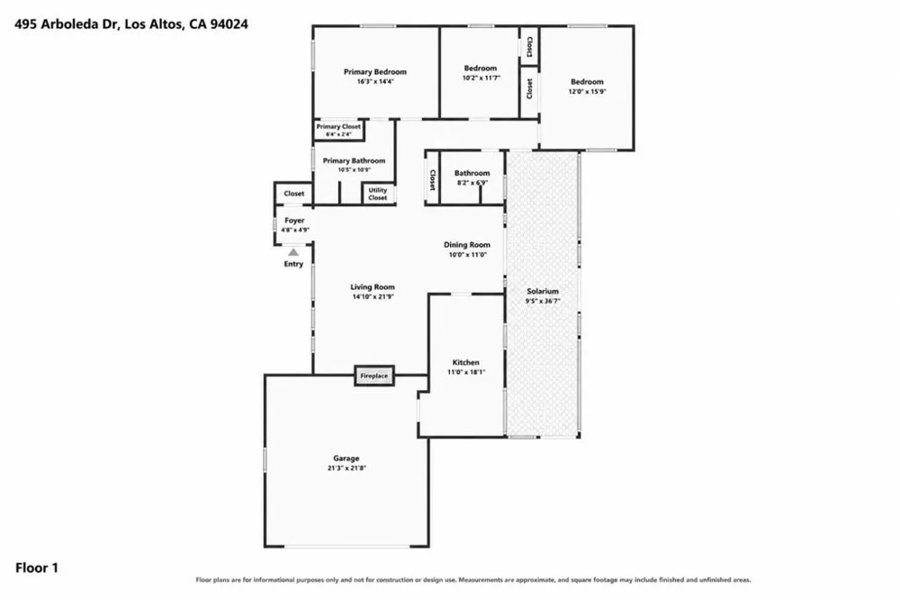 495 Arboleda Drive Los Altos, CA 94024