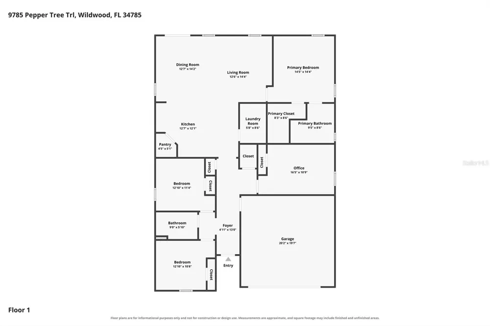 9785 PEPPER TREE TRAIL Wildwood, FL 34785