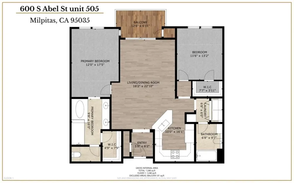 600 S Abel Street #505 Milpitas, CA 95035