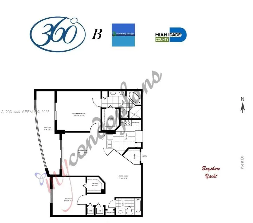 7910 W Harbor Island Dr #708 North Bay Village, FL 33141
