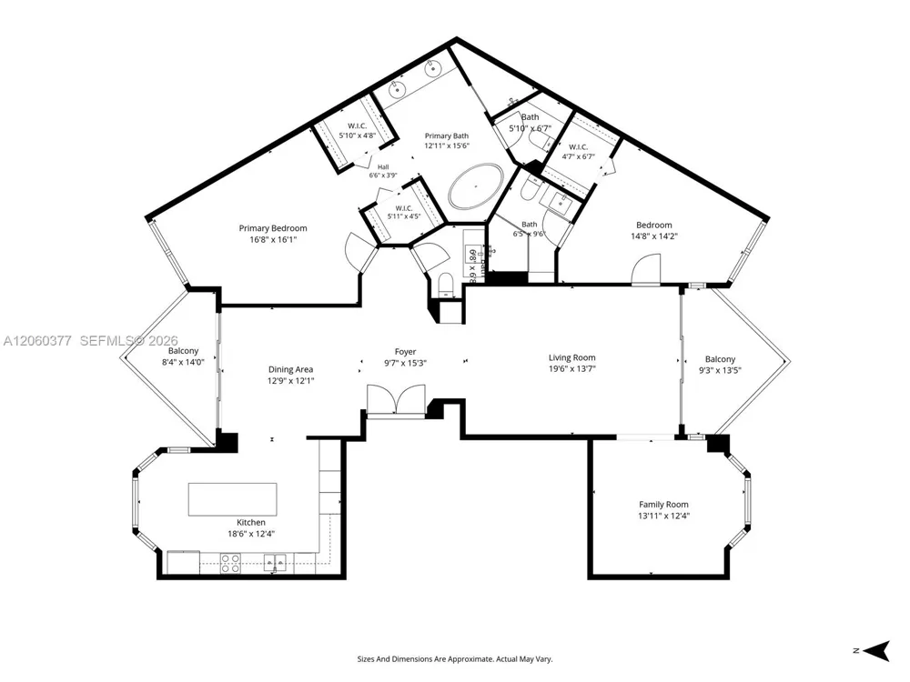 300 S Pointe Dr #2104 Miami Beach, FL 33139