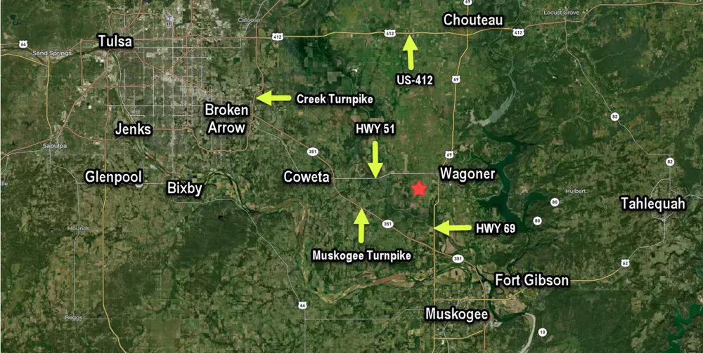 160 E 740 ROAD Wagoner, OK 74467