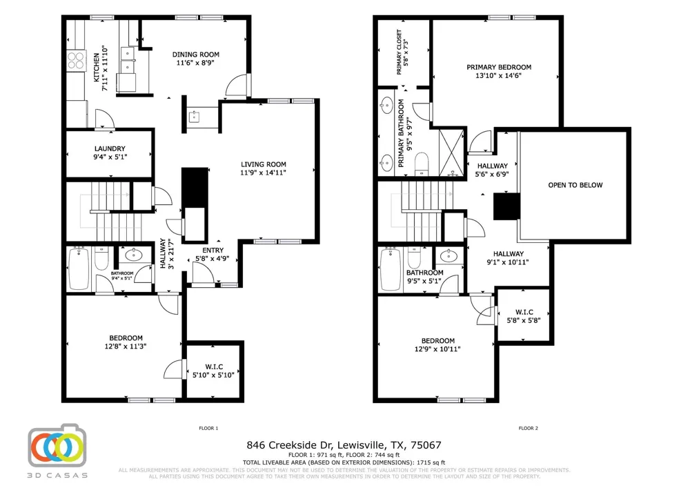 846 Creekside Drive Lewisville, TX 75067