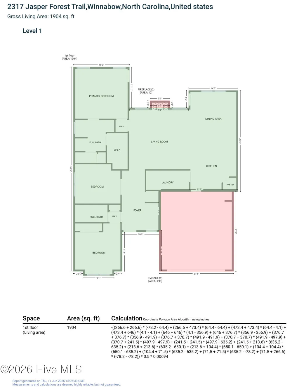 2317 Jasper Forest Trail Winnabow, NC 28479