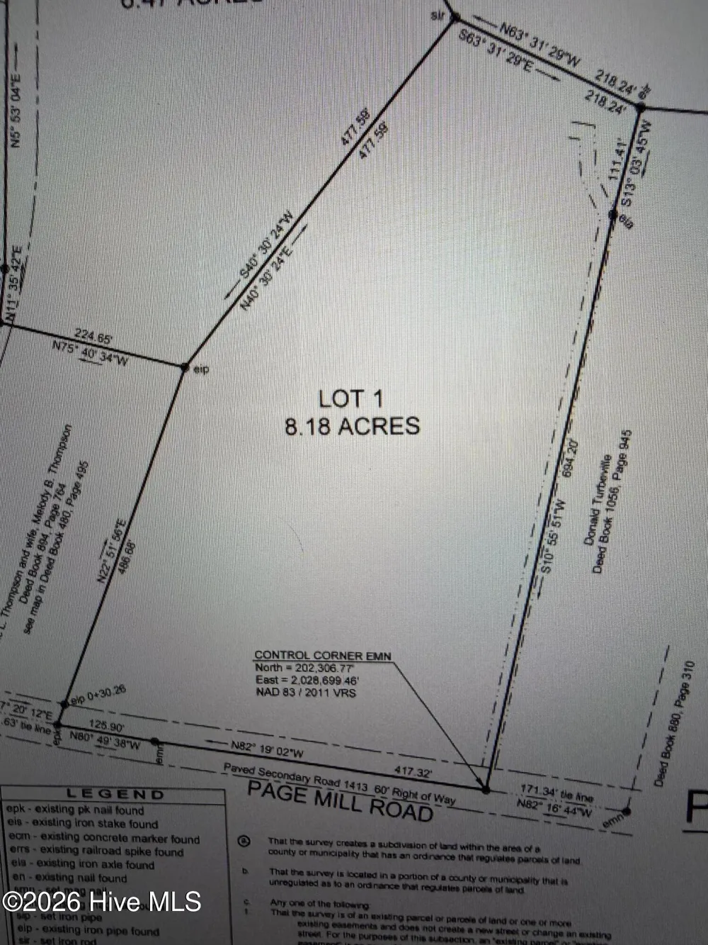 Lot 1 Near 2151 Dolph Lewi Road Cerro Gordo, NC 28430