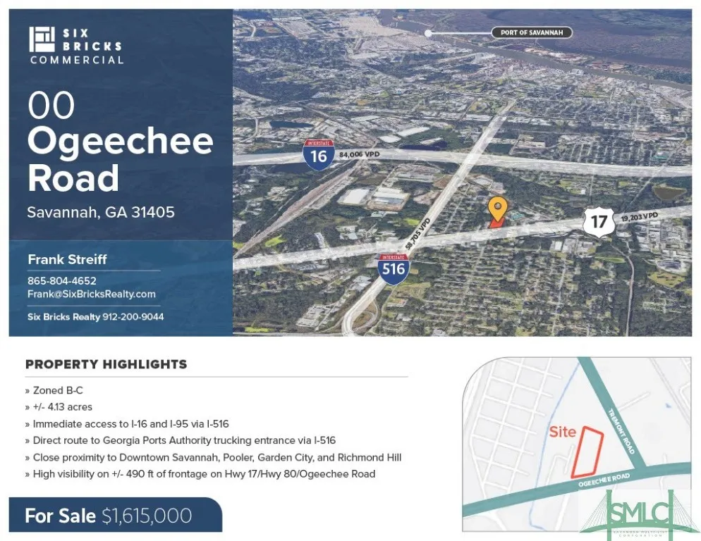 Ogeechee Road Savannah, GA 31405