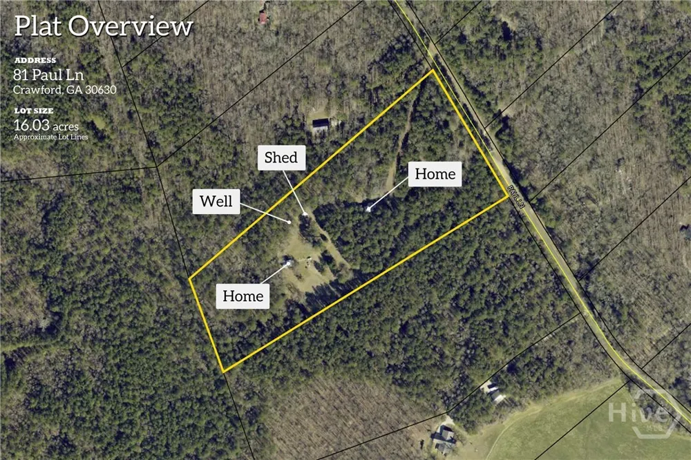 81 Paul Lane Crawford, GA 30630