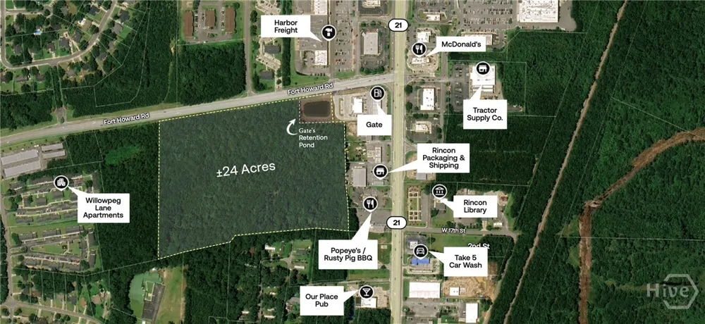 Hwy 21 & Fort Howard Rd Rincon, GA 31326