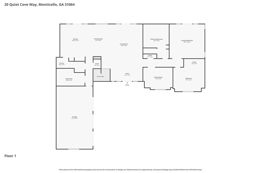 20 Quiet Cove Way Monticello, GA 31064