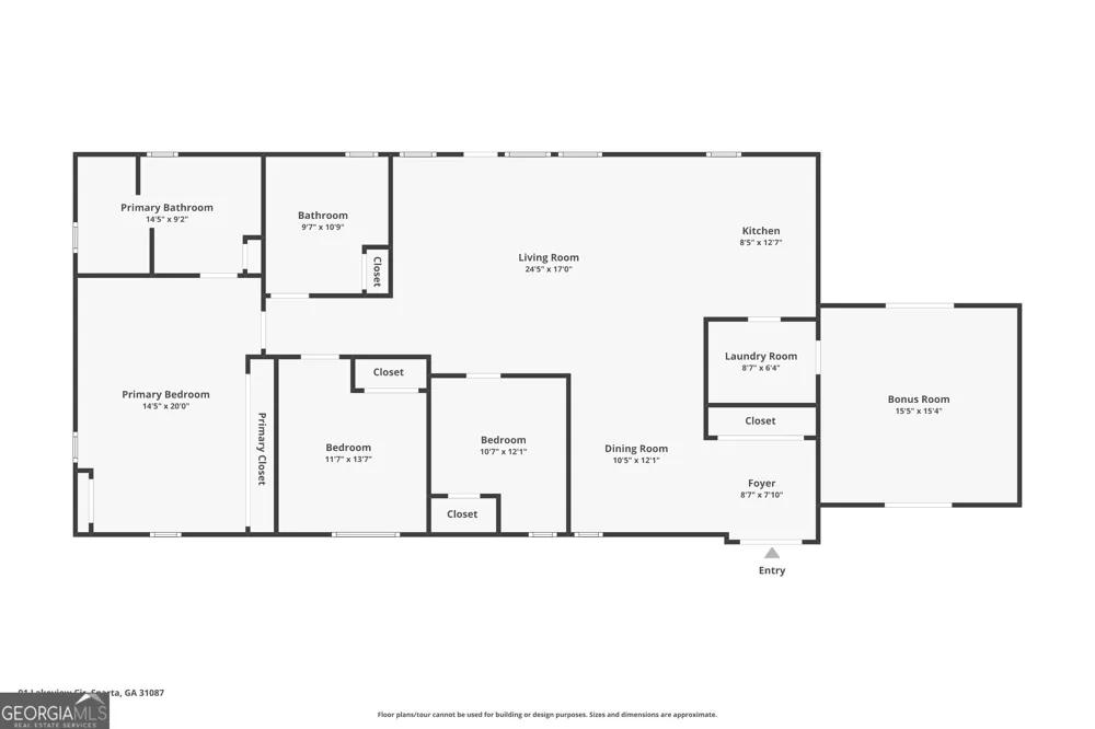 91 Lakeview CIR Sparta, GA 31087