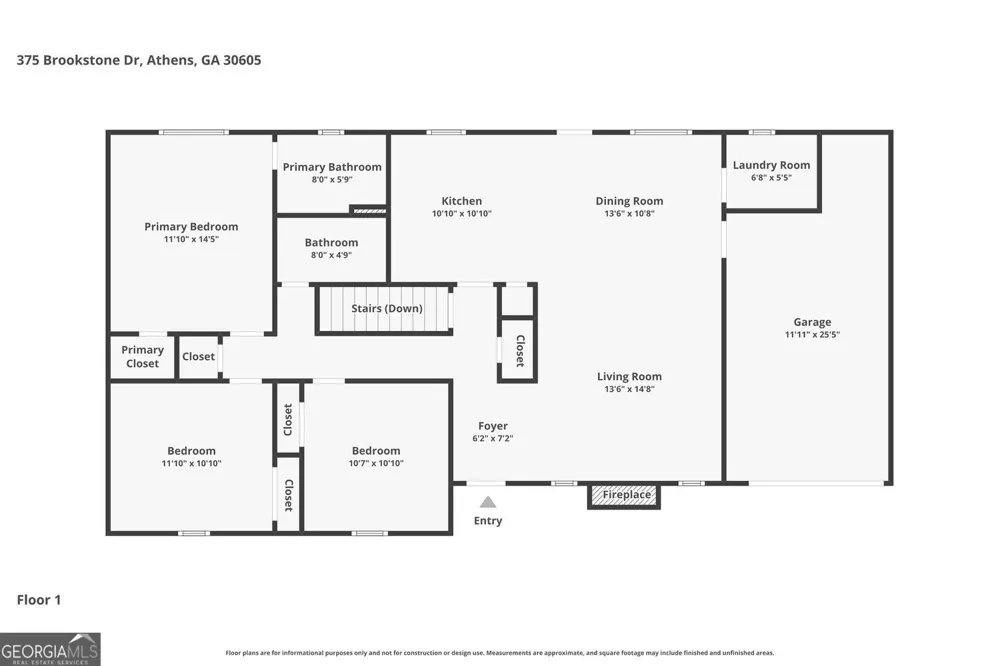 375 Brookstone DR Athens, GA 30605