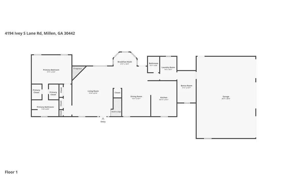 4194 Ivey S. Lane Millen, GA 30442