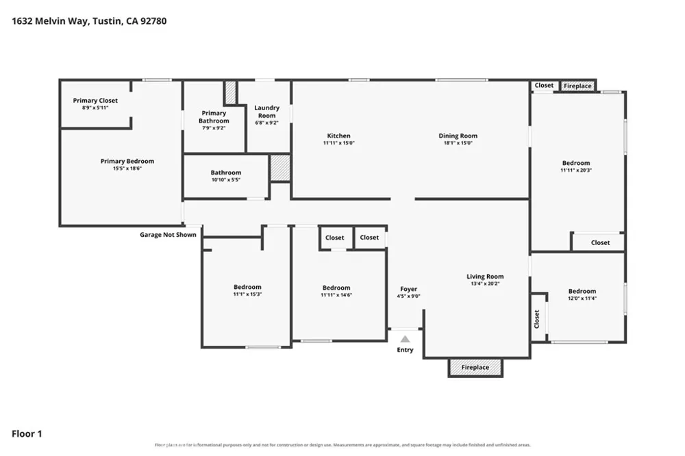 1632 Melvin Way Tustin, CA 92780