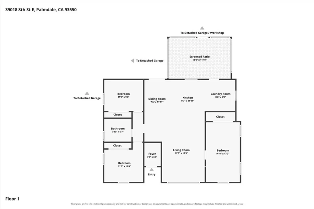39018 8th Street E Palmdale, CA 93550