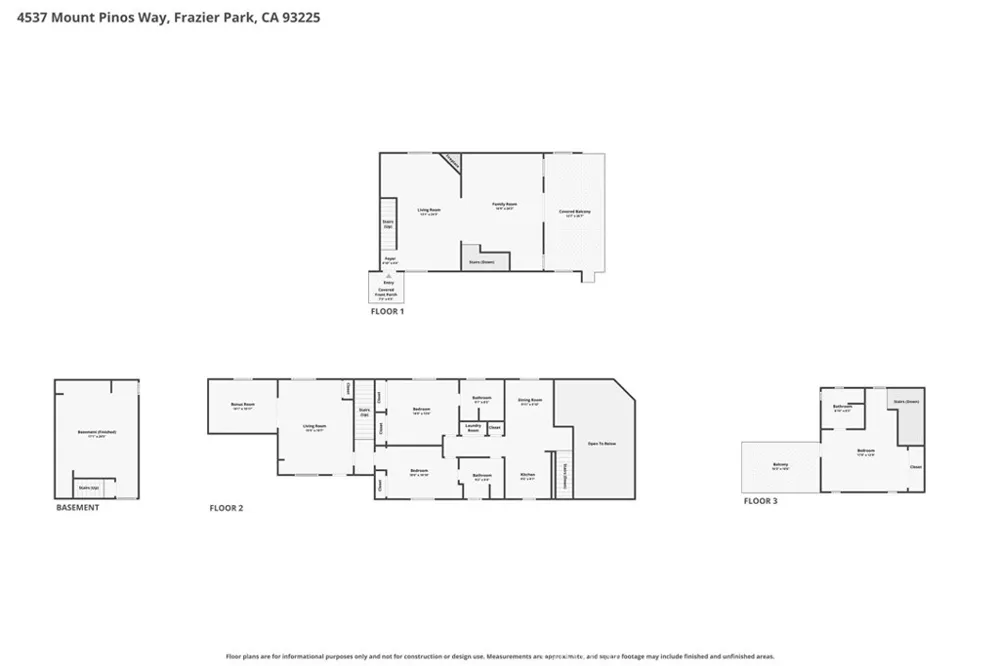 4537 Mt Pinos Way Frazier Park, CA 93225