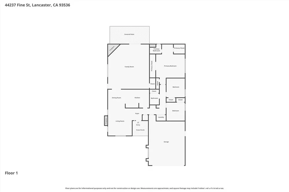 44237 Fine Street Lancaster, CA 93536