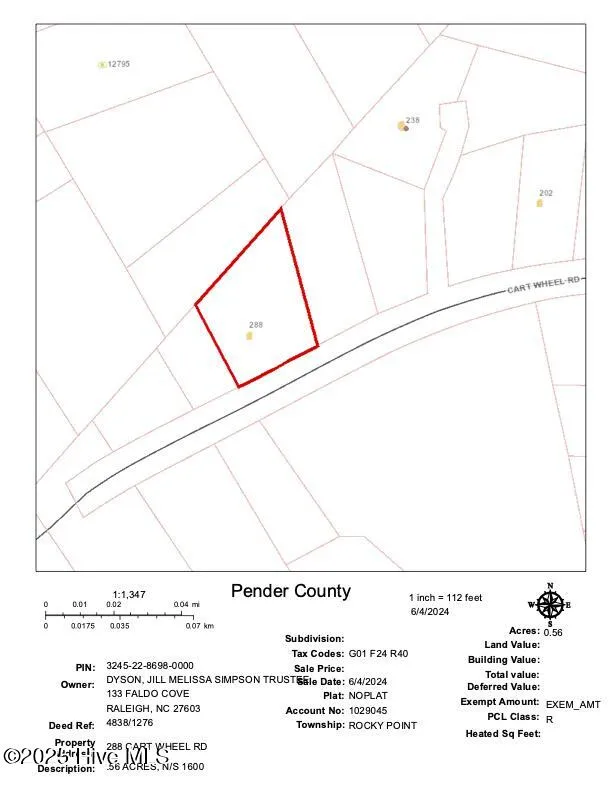 288 Cart Wheel Road Rocky Point, NC 28457