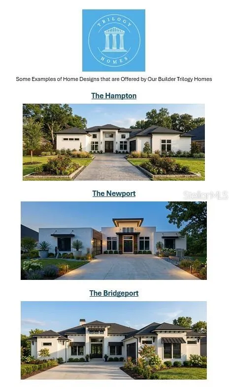141 TRANQUIL MIRROR LAKE COURT #Lot 14 Clermont, FL 34711