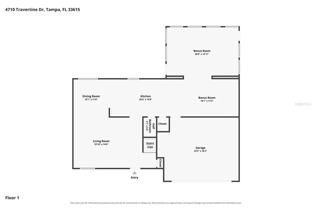 4710 TRAVERTINE DRIVE Tampa, FL 33615