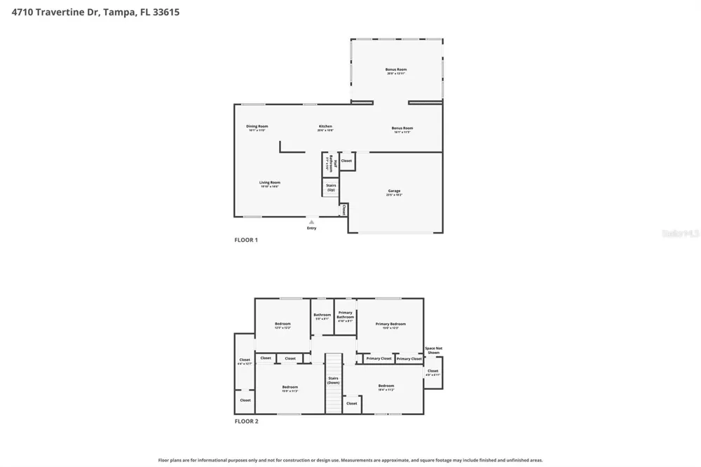 4710 TRAVERTINE DRIVE Tampa, FL 33615
