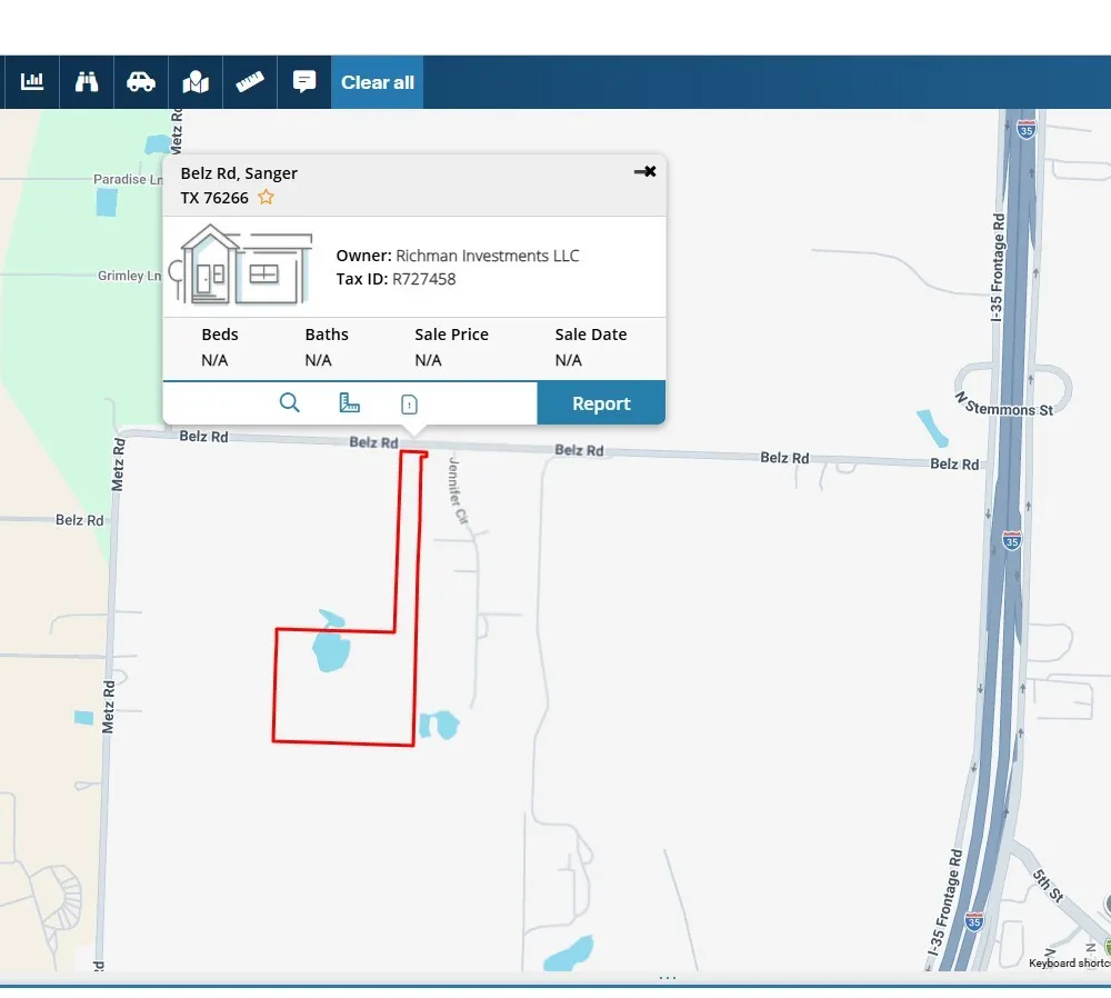 Belz Road Sanger, TX 76266
