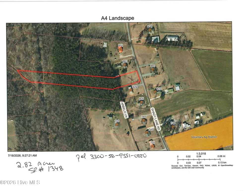 0 Shady Lane Road Willard, NC 28478