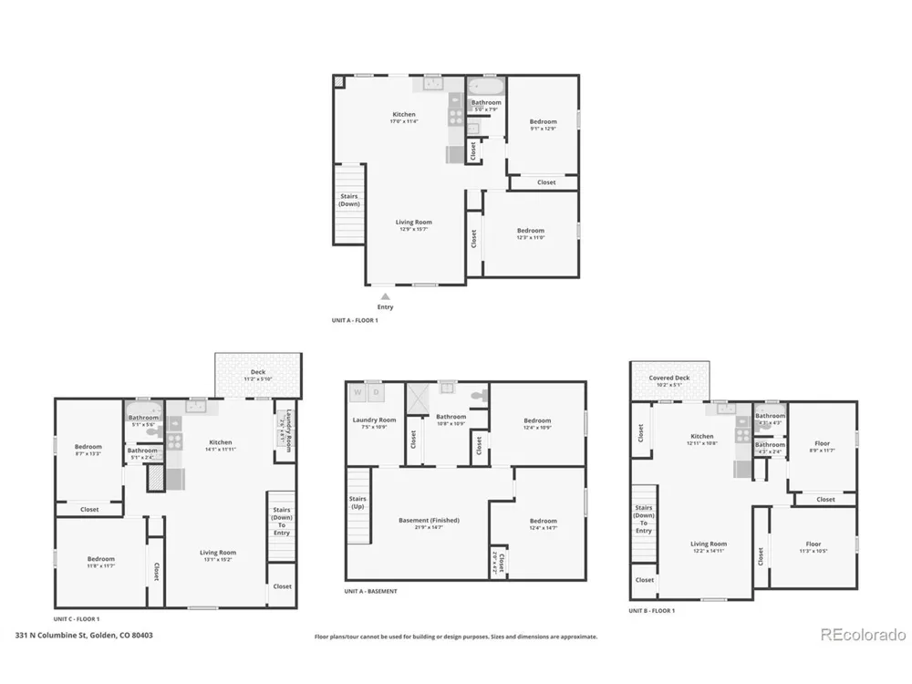 331 Columbine Street #A -D Golden, CO 80403