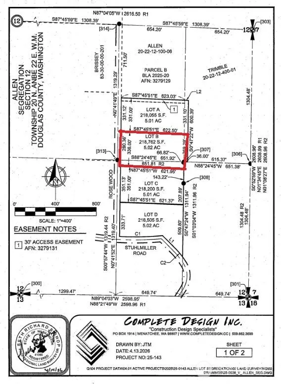 0 Rose Road #Lot B Quincy, WA 98848