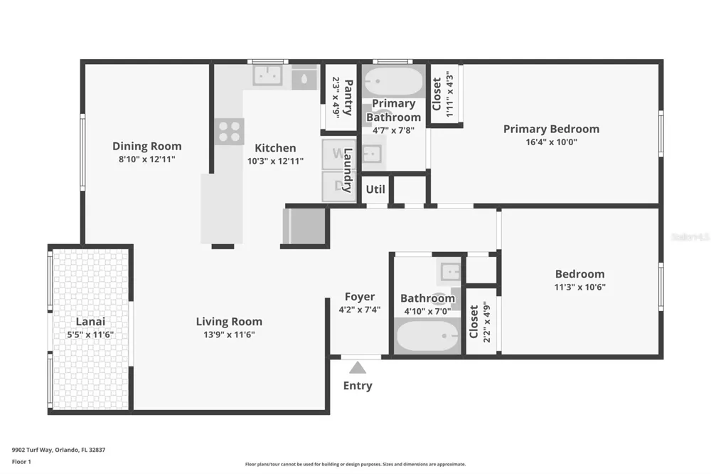 9902 TURF WAY #6 Orlando, FL 32837