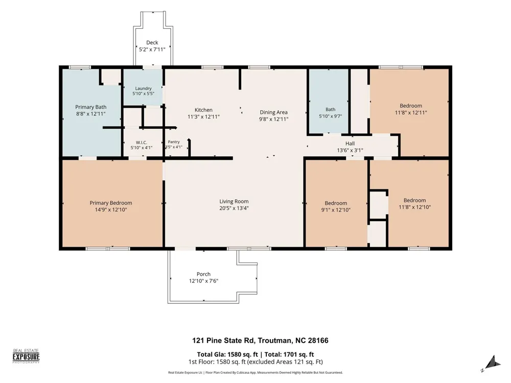 121 Pine State Road Troutman, NC 28166